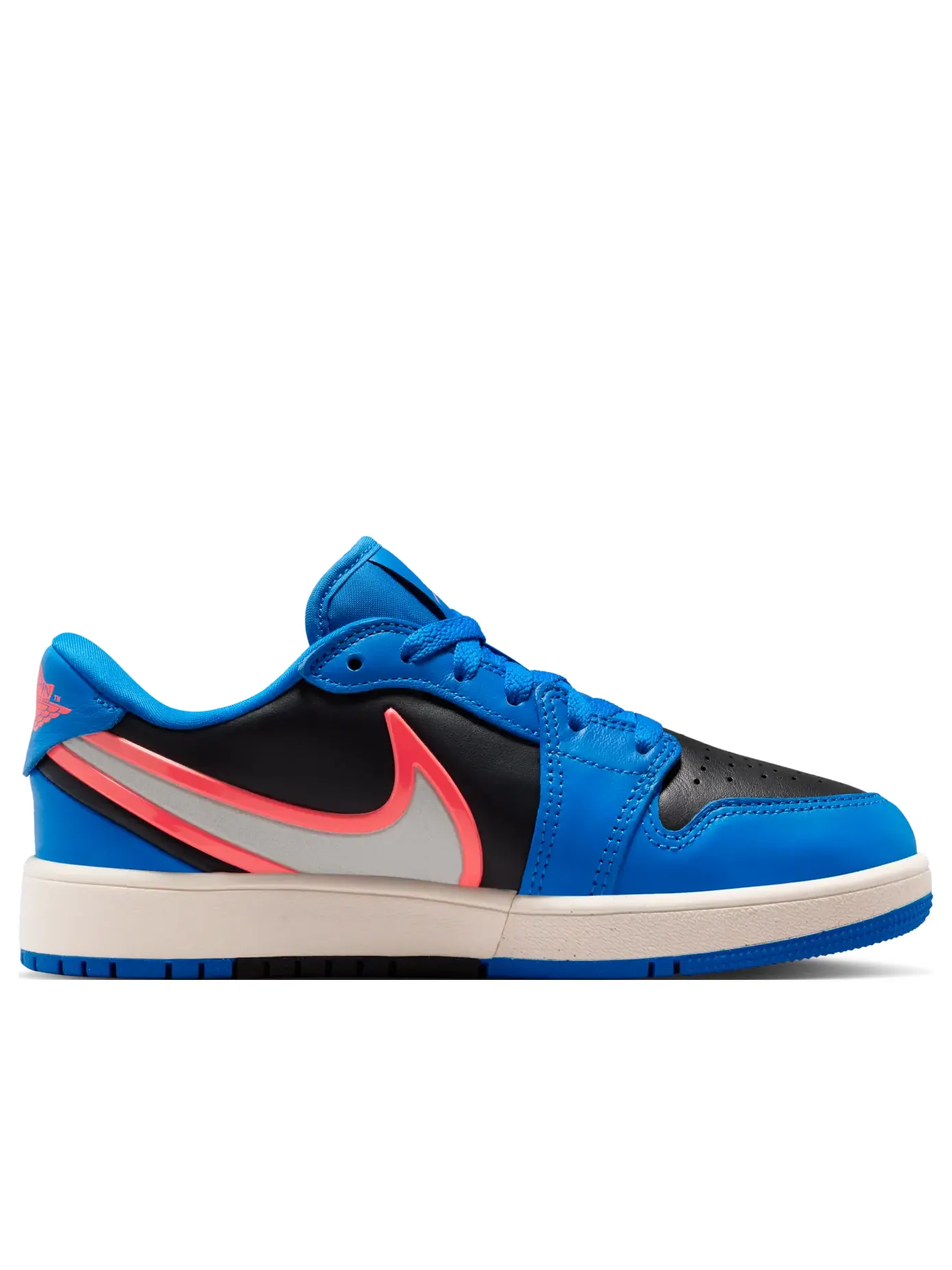 Кроссовки (GS) Air Jordan 1 Low RM 'Photo Blue Silver Hot Lava' — изображение 6 из 6, синий