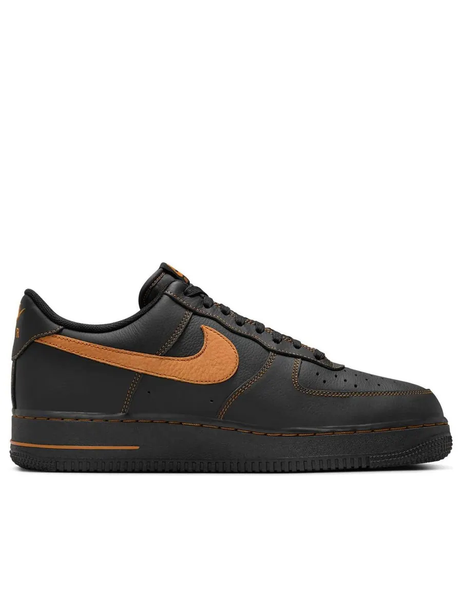 Кроссовки Nike Air Force 1 Low 'Black Tan' — изображение 2 из 6, черный