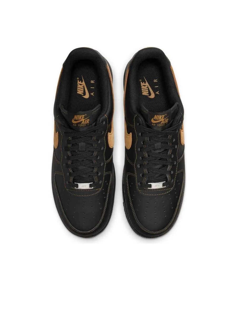Кроссовки Nike Air Force 1 Low 'Black Tan' — изображение 3 из 6, черный