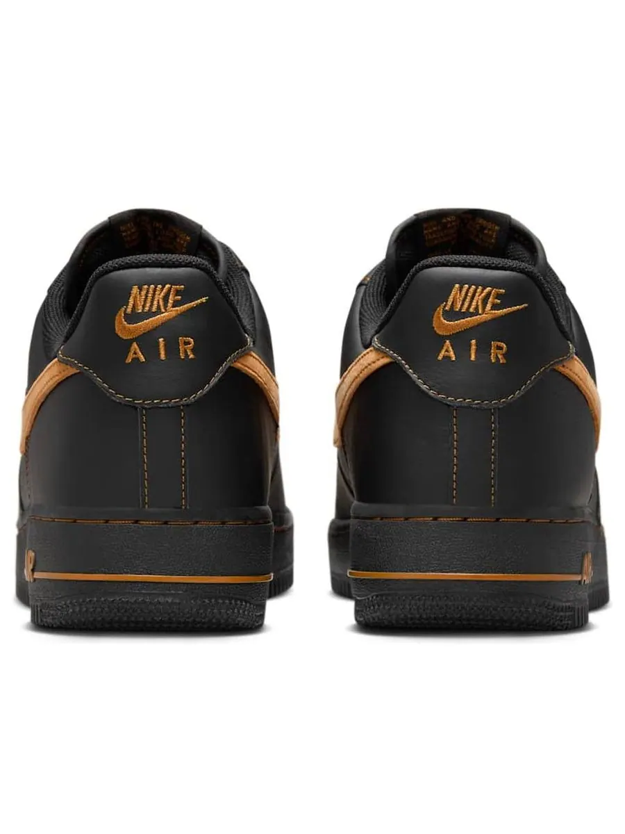 Кроссовки Nike Air Force 1 Low 'Black Tan' — изображение 5 из 6, черный