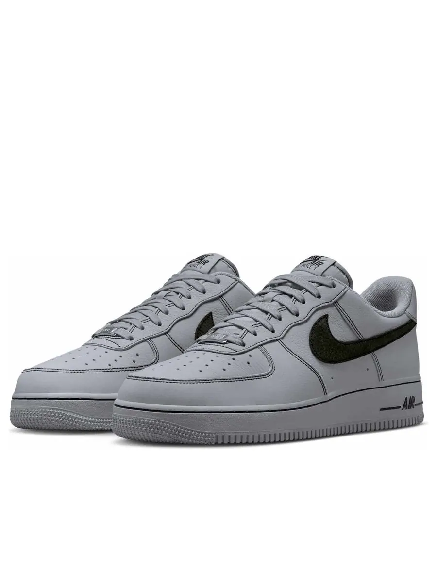 Кроссовки Nike Air Force 1 '07 LV8 'Wolf Grey' — изображение 3 из 6, серый