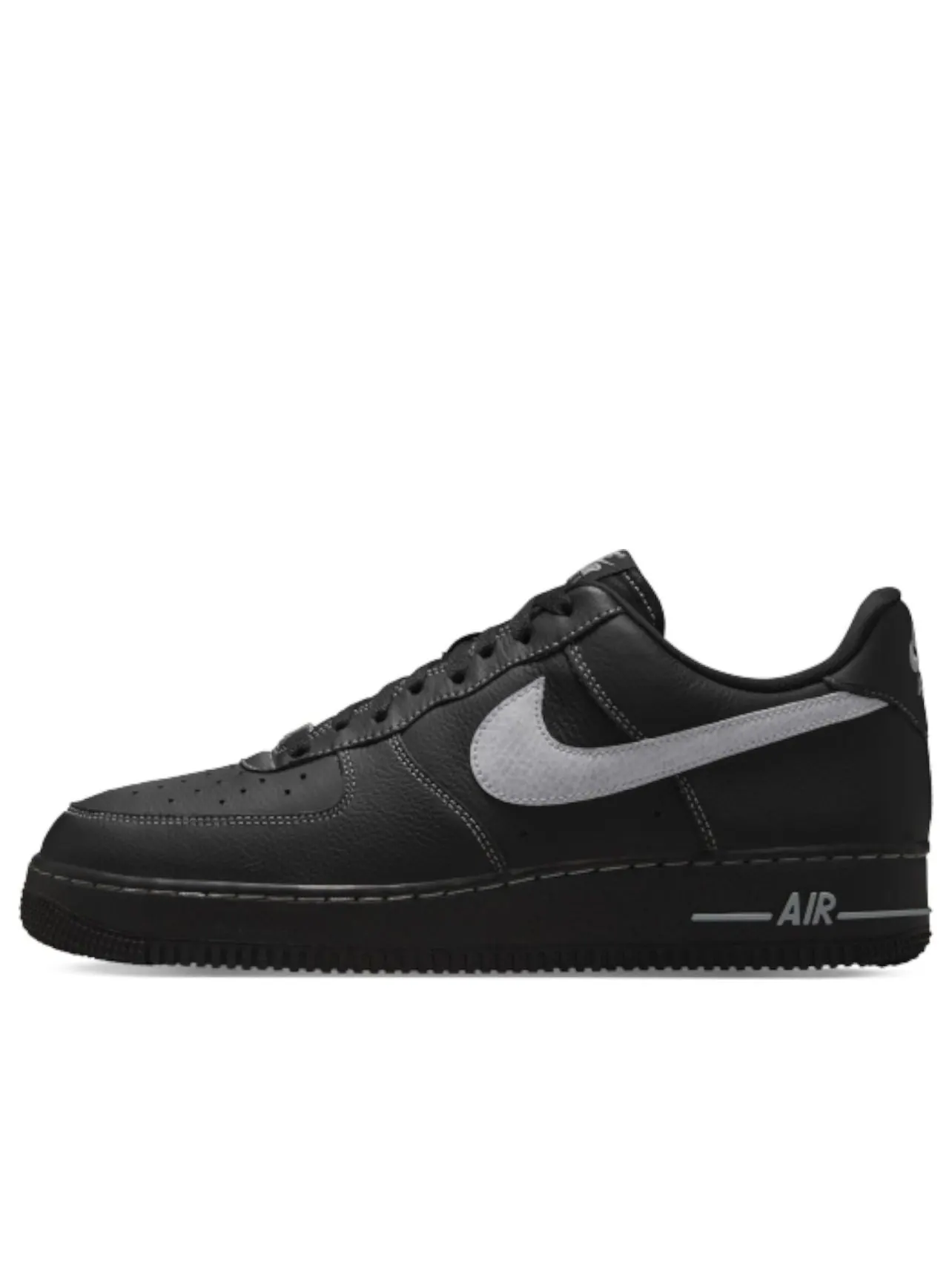 Кроссовки Nike Air Force 1 '07 LV8 'Black Wolf Grey' — изображение 1 из 5, черный