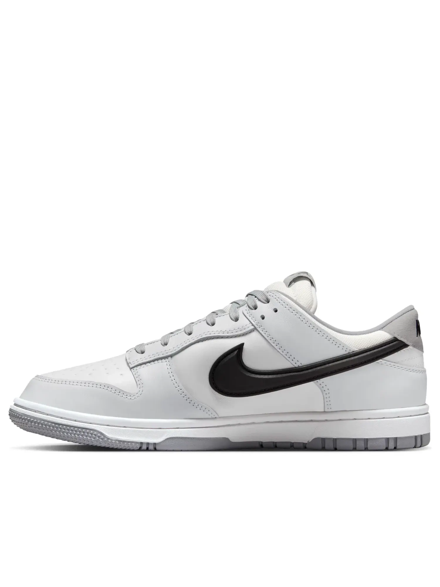 Мужские кроссовки с низким верхом Nike Dunk Low White Black — изображение 1 из 6, белый