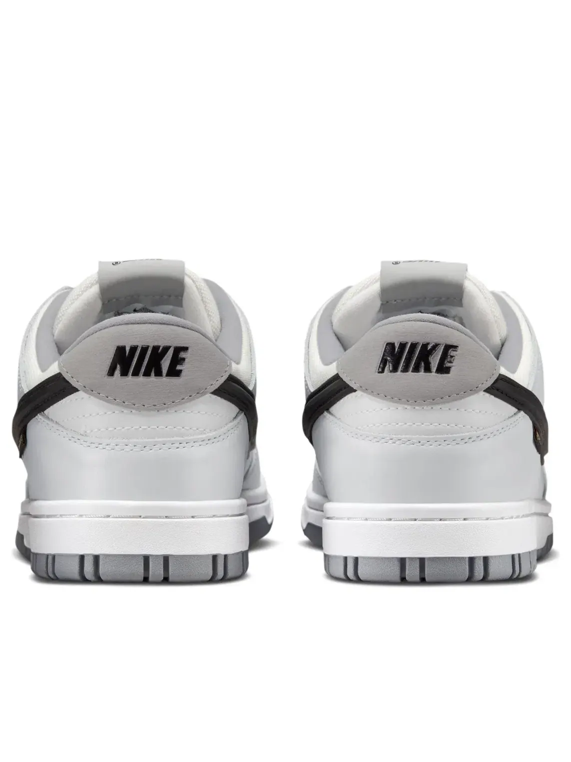 Мужские кроссовки с низким верхом Nike Dunk Low White Black — изображение 3 из 6, белый