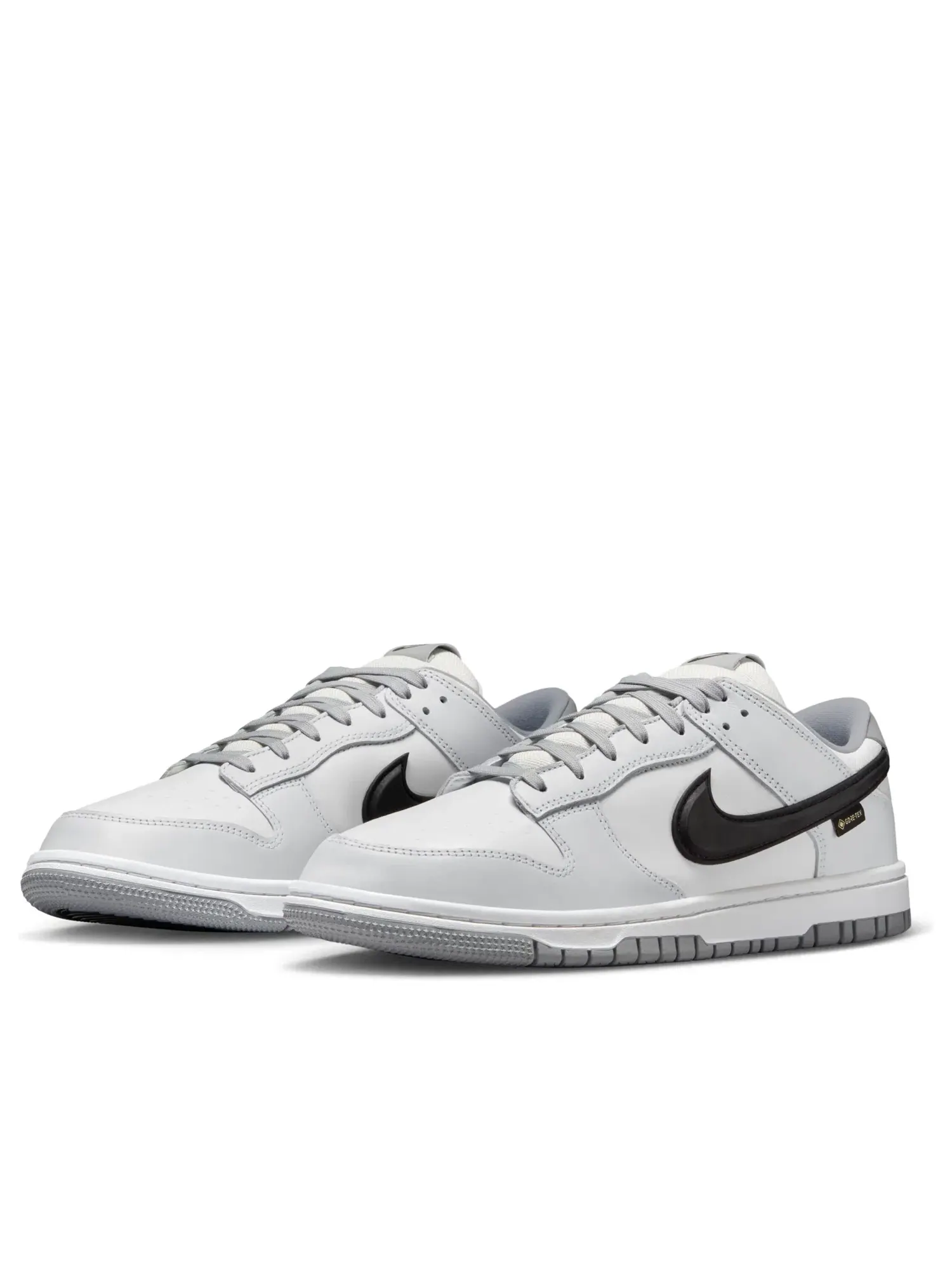 Мужские кроссовки с низким верхом Nike Dunk Low White Black — изображение 4 из 6, белый