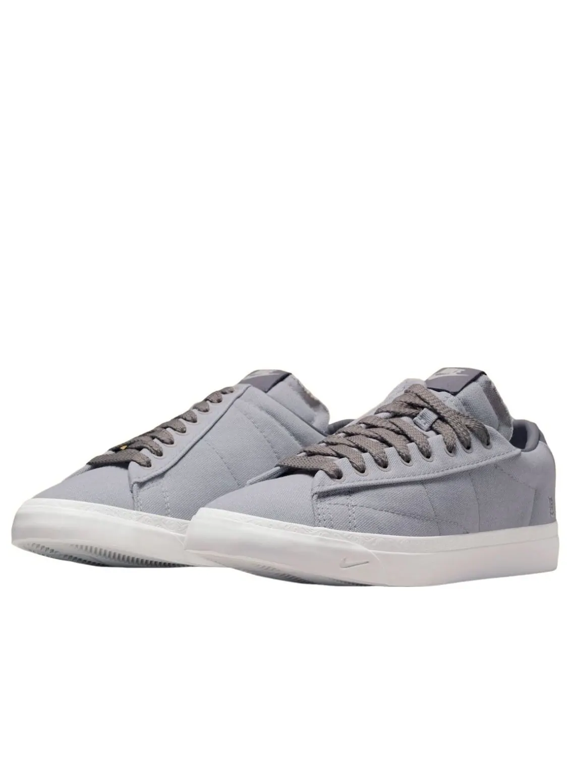 Nike x Devin Booker Blazer Low 'Pearl Grey Phantom' — изображение 2 из 5, серый//серый