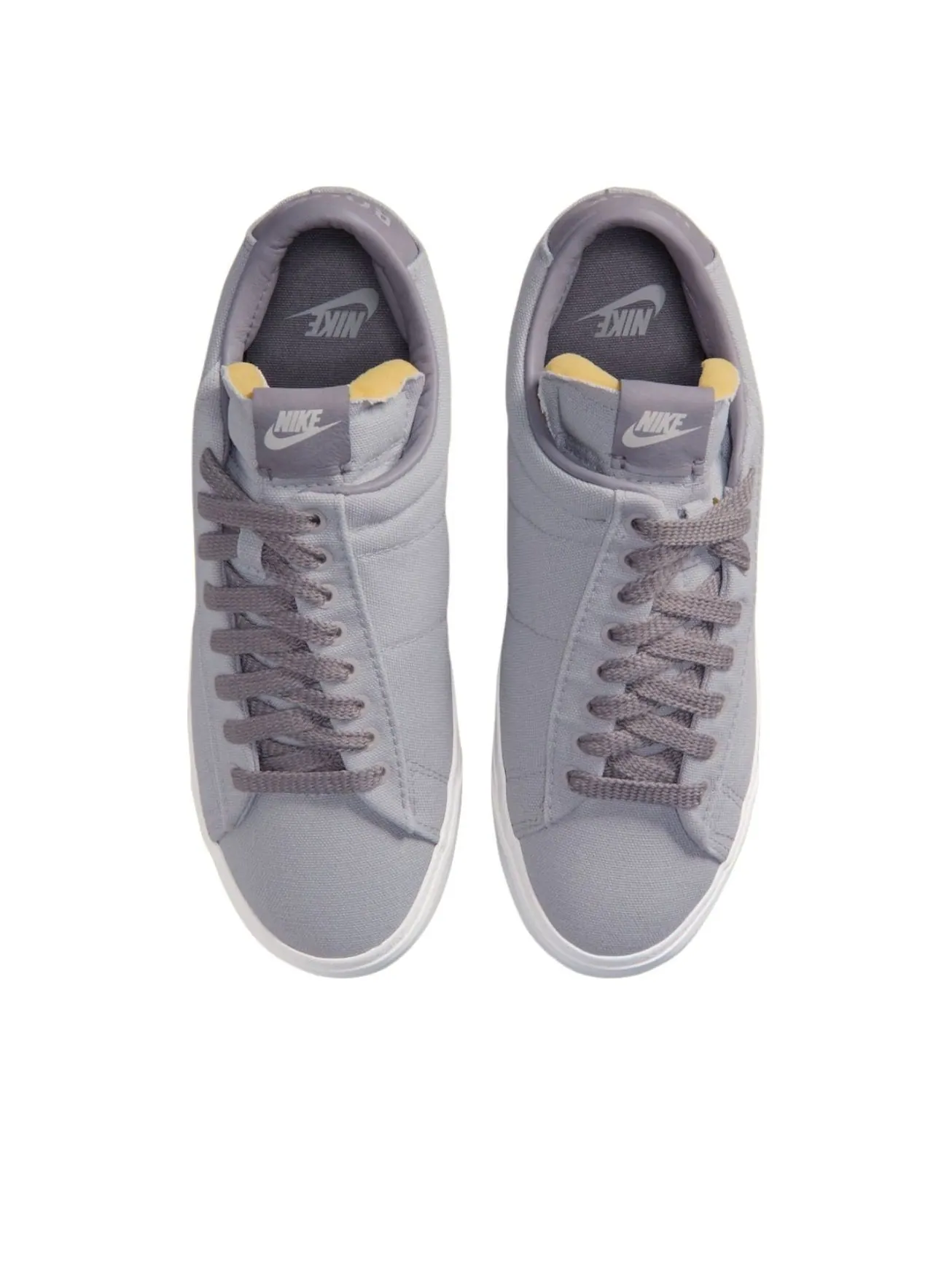 Nike x Devin Booker Blazer Low 'Pearl Grey Phantom' — изображение 3 из 5, серый//серый
