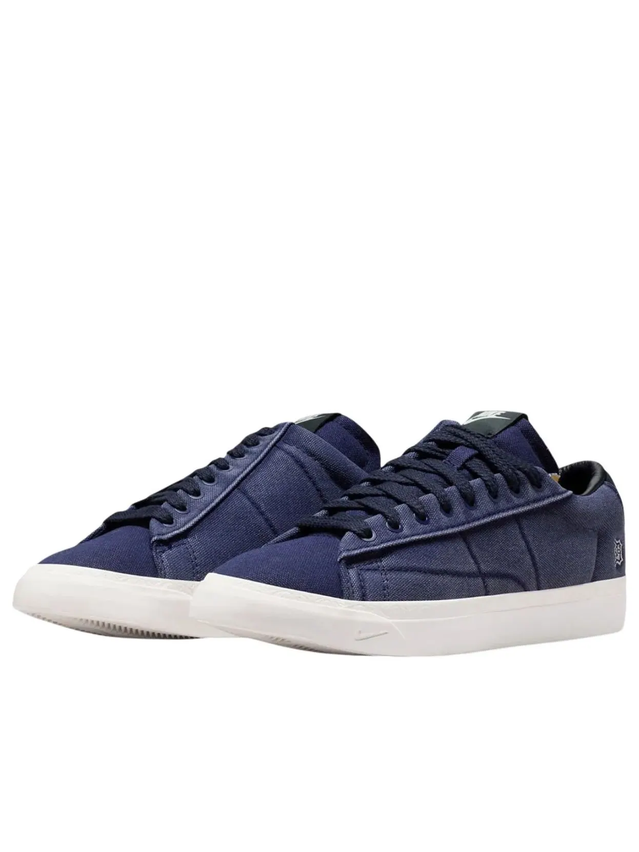Nike x Devin Booker Blazer Low Detroit Tigers 'College Navy' — изображение 3 из 6, темно-синий/белый