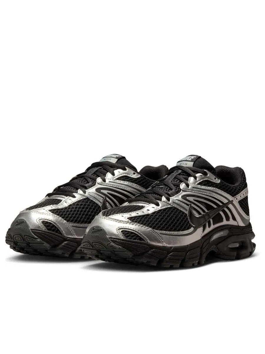 Кроссовки (WMNS) Nike Air Max Moto 2K 'Black Metallic Silver' — изображение 3 из 6, черный