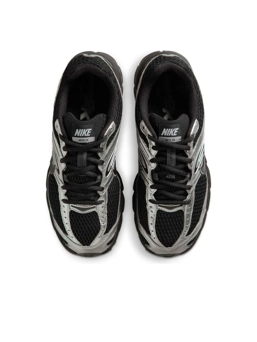 Кроссовки (WMNS) Nike Air Max Moto 2K 'Black Metallic Silver' — изображение 4 из 6, черный