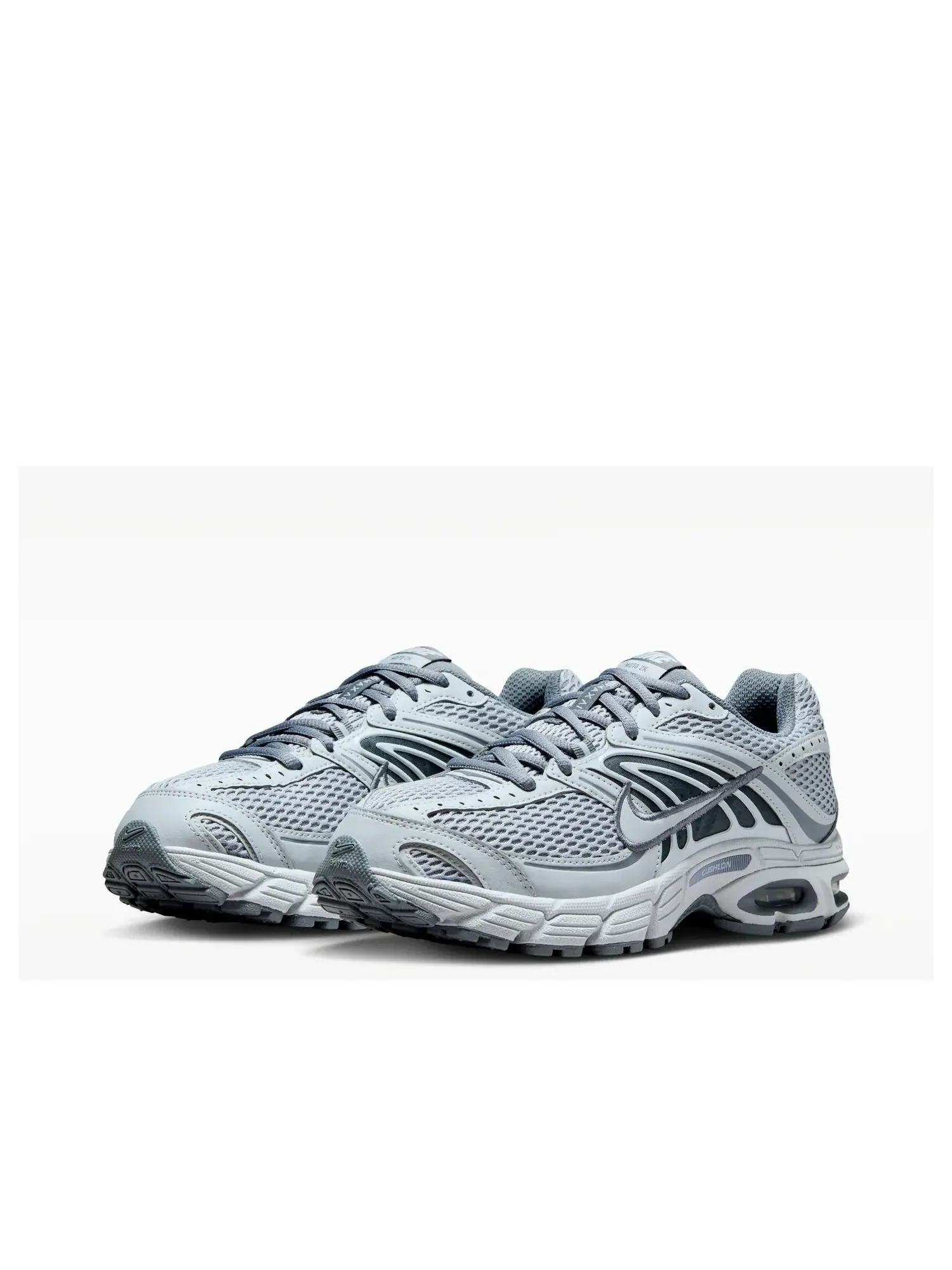 Кроссовки (WMNS) Nike Air Max Moto 2K 'Wolf Grey Pure Platinum' — изображение 4 из 6, серый