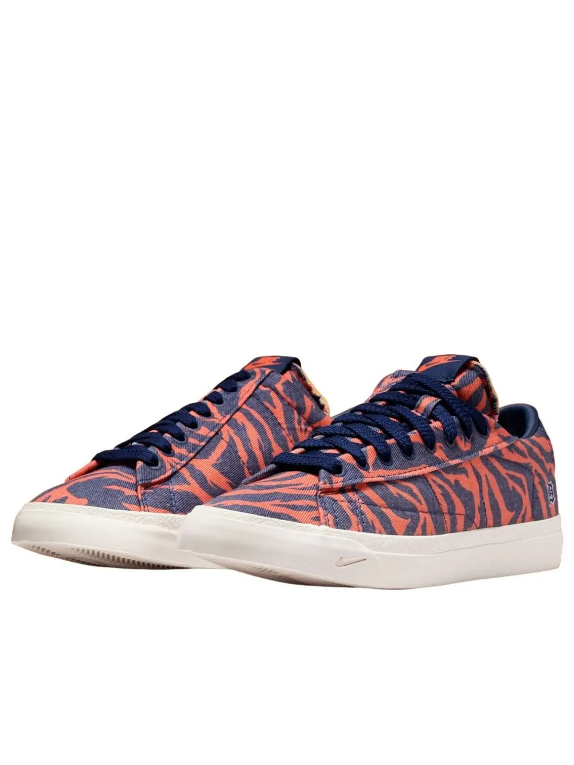 Nike x Devin Booker Blazer Low 'Safety Orange' — изображение 2 из 5, оранжевый//синий
