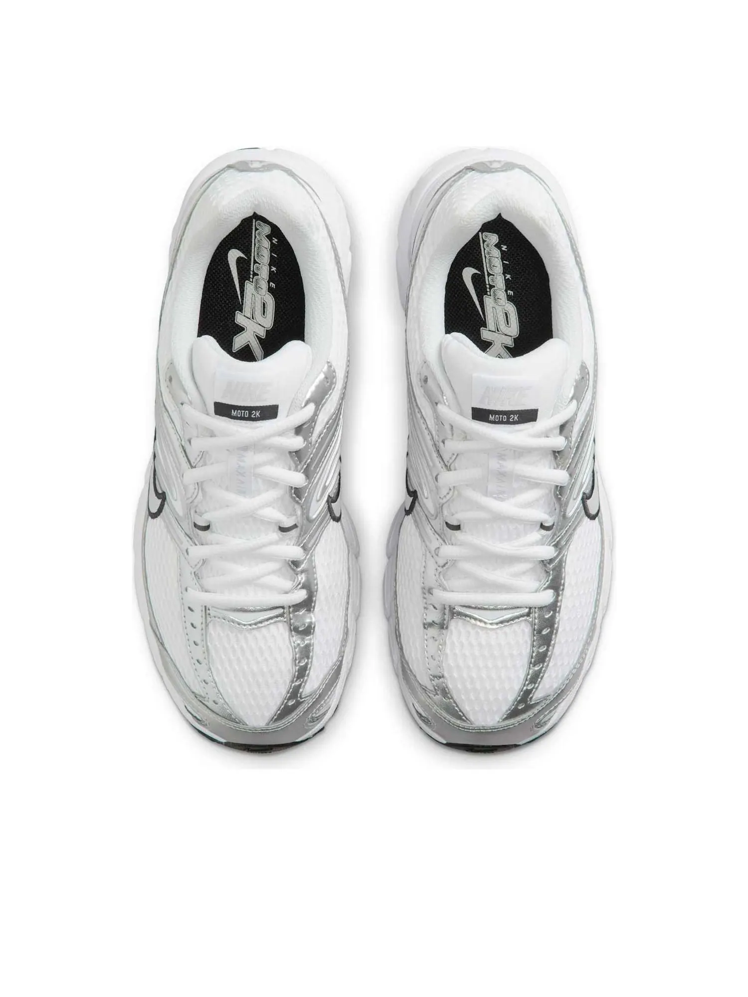 Кроссовки (WMNS) Nike Air Max Moto 2K 'White Black' — изображение 2 из 6, белый