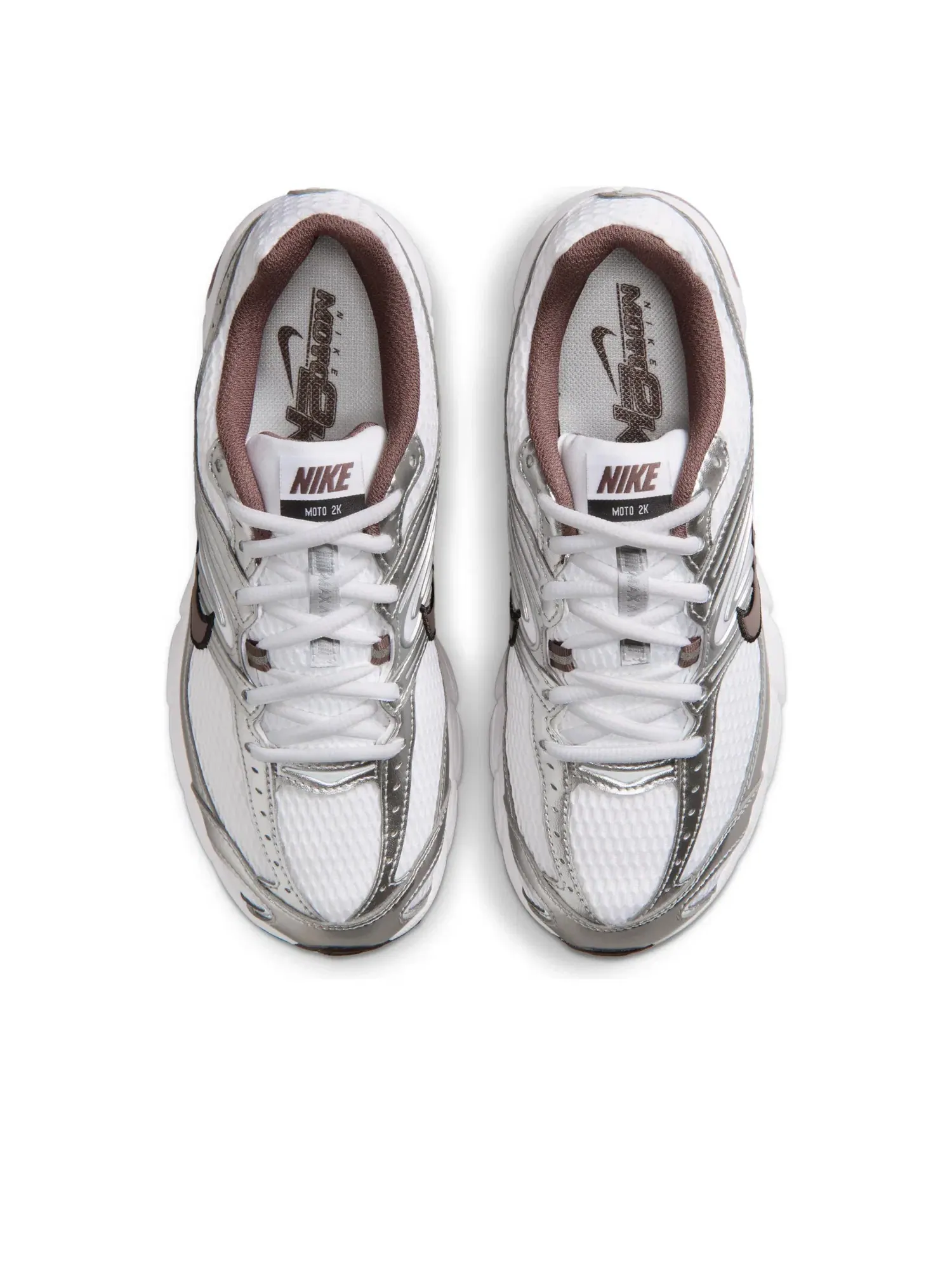 Кроссовки Nike Air Max Moto 2K 'Metallic Silver Tattoo' HQ2056-109 — изображение 3 из 7, серебряный