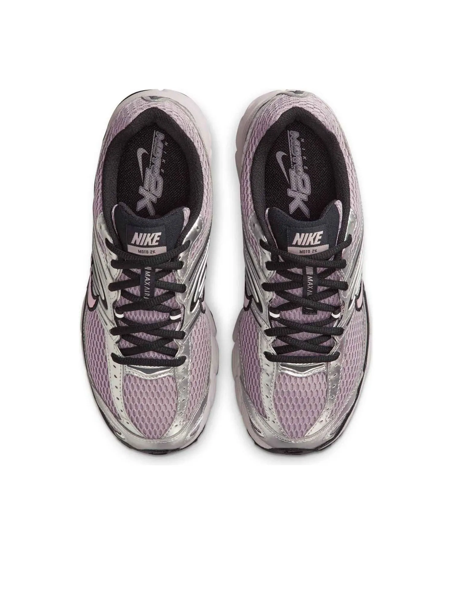 Кроссовки (WMNS) Nike Air Max Moto 2K 'Light Violet Ore Metallic Silver' — изображение 2 из 6, розовый