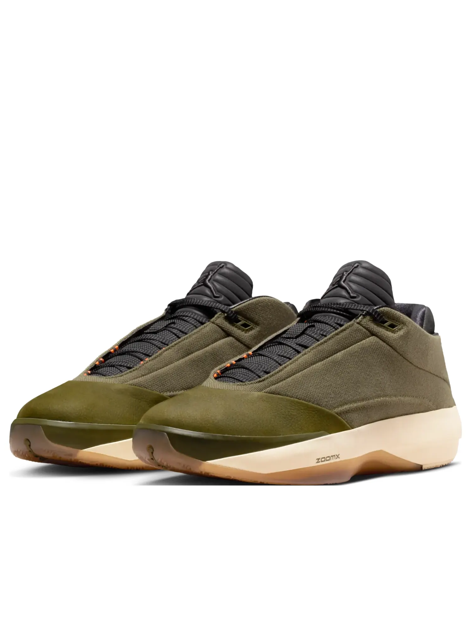 Кроссовки Air Jordan 40 Edge PF 'Medium Olive' — изображение 4 из 6, оливковый зеленый