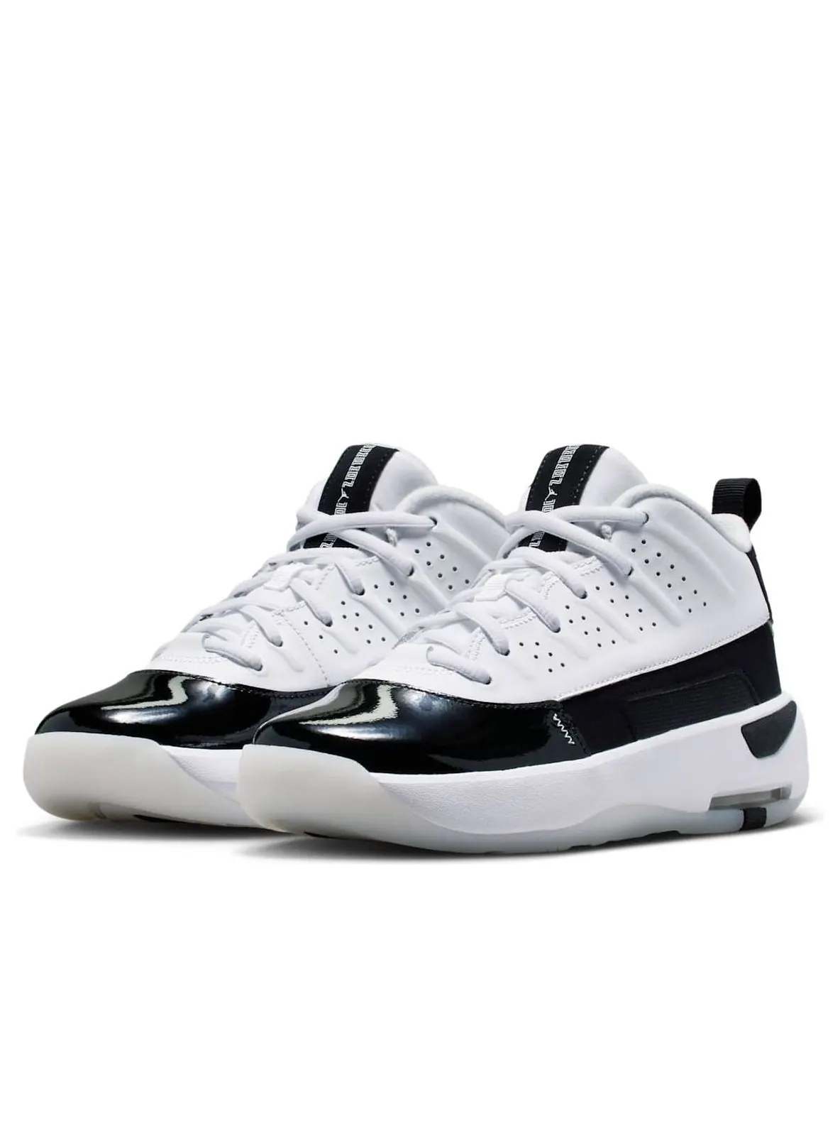 Кроссовки (GS) Air Jordan Max Aura 7 'White Summit White Black' — изображение 4 из 6, белый