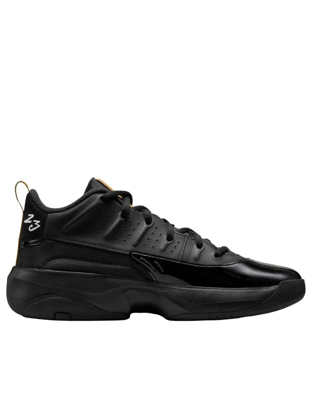 Кроссовки Air Jordan Max Aura 7 'Black Metallic Gold' — изображение 2 из 7, черный