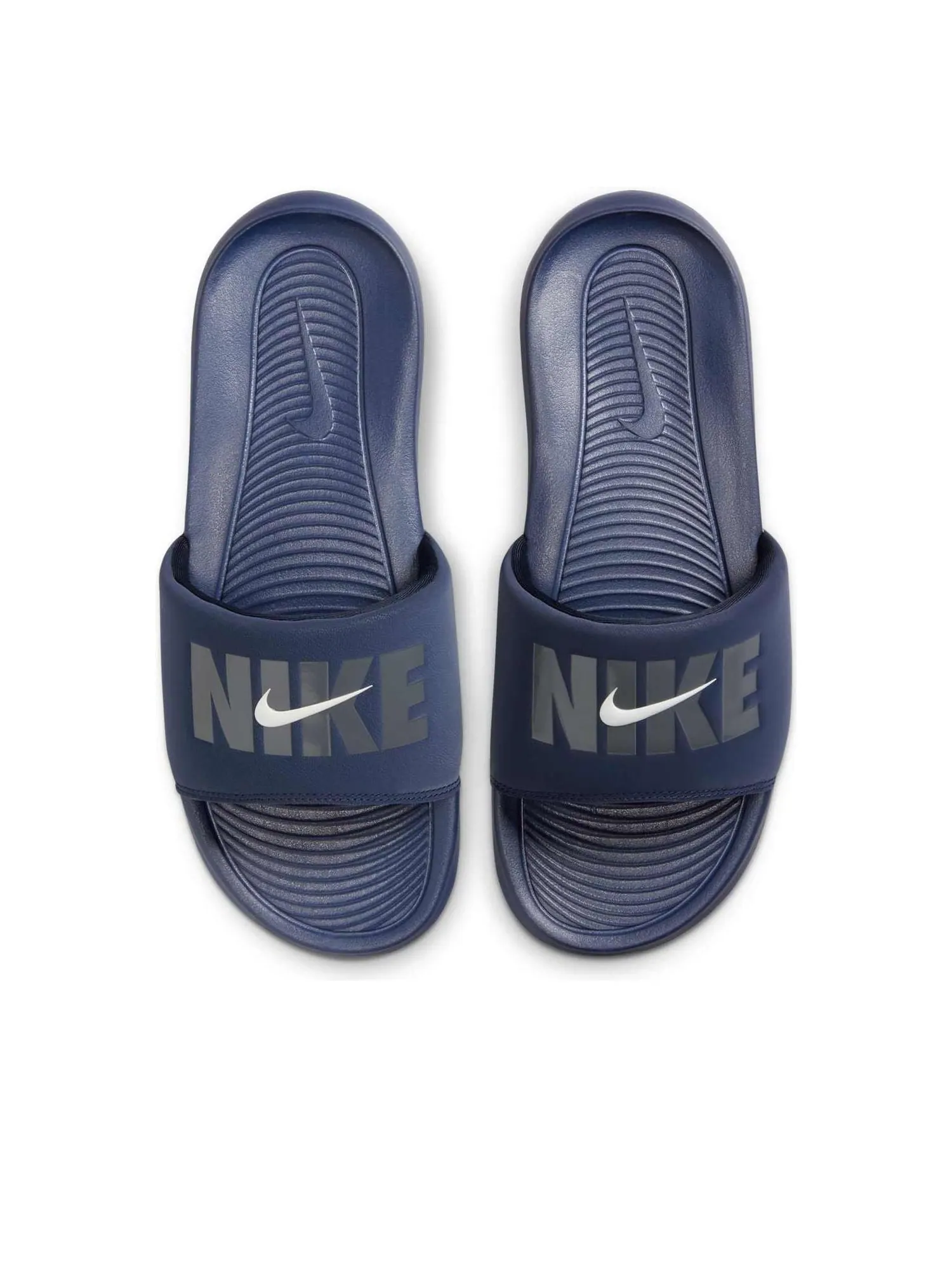 Шлепанцы Nike Victori One SE Slide 'Obsidian Dark Grey' — изображение 4 из 5, серый