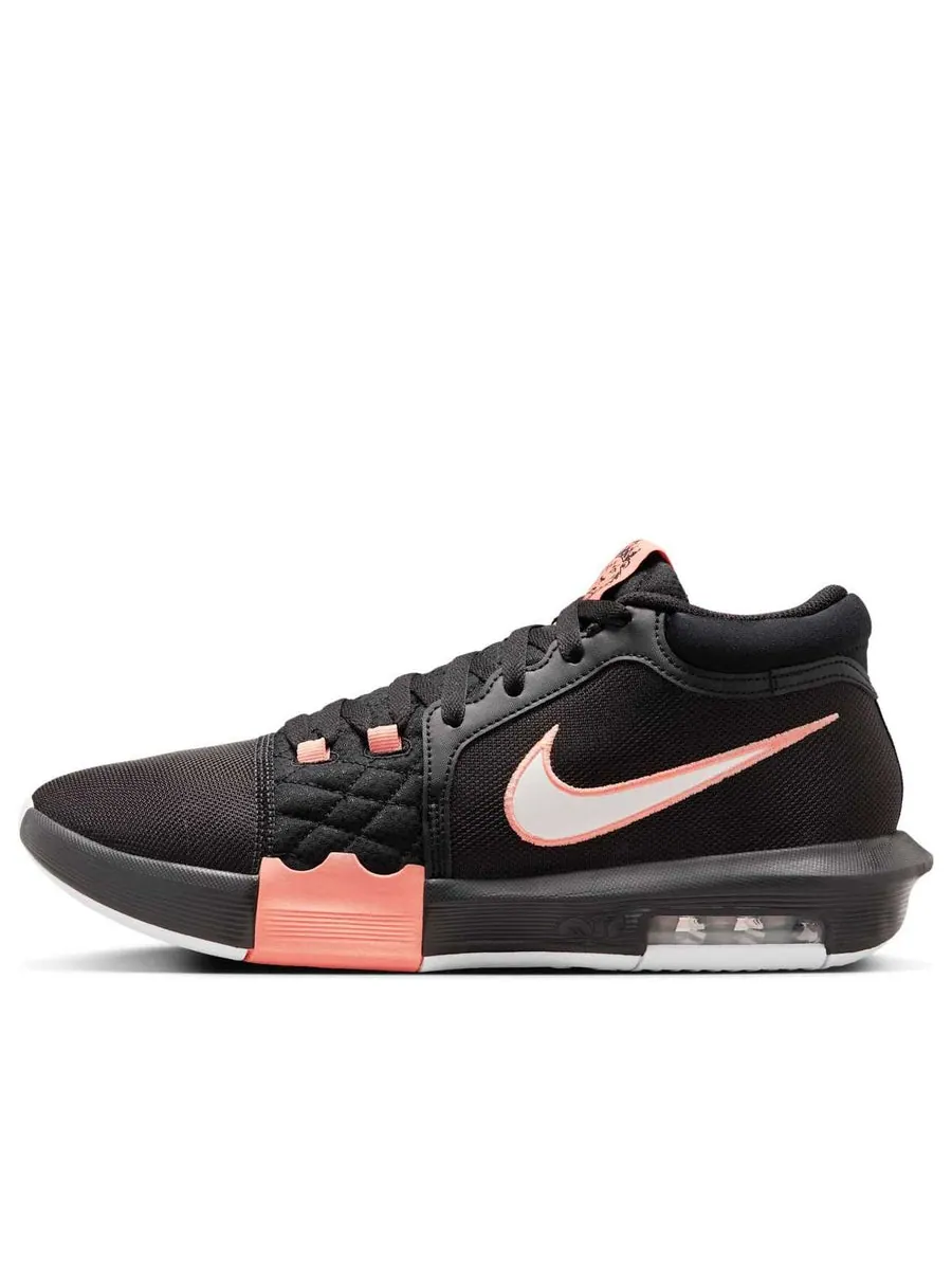 Кроссовки Nike LeBron Witness 8 'Black Apricot Agate White' — изображение 1 из 6, черный