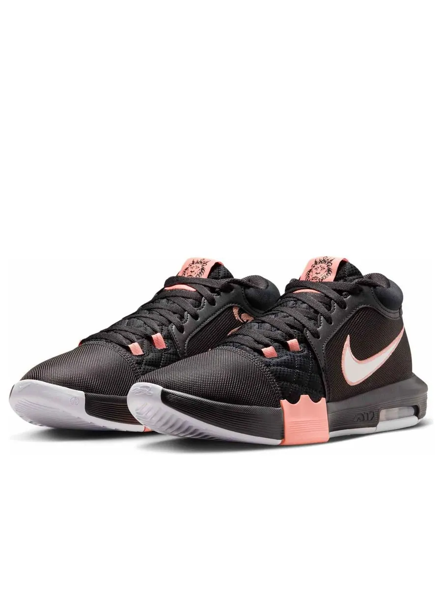 Кроссовки Nike LeBron Witness 8 'Black Apricot Agate White' — изображение 3 из 6, черный