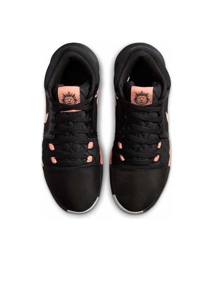Кроссовки Nike LeBron Witness 8 'Black Apricot Agate White' — изображение 4 из 6, черный