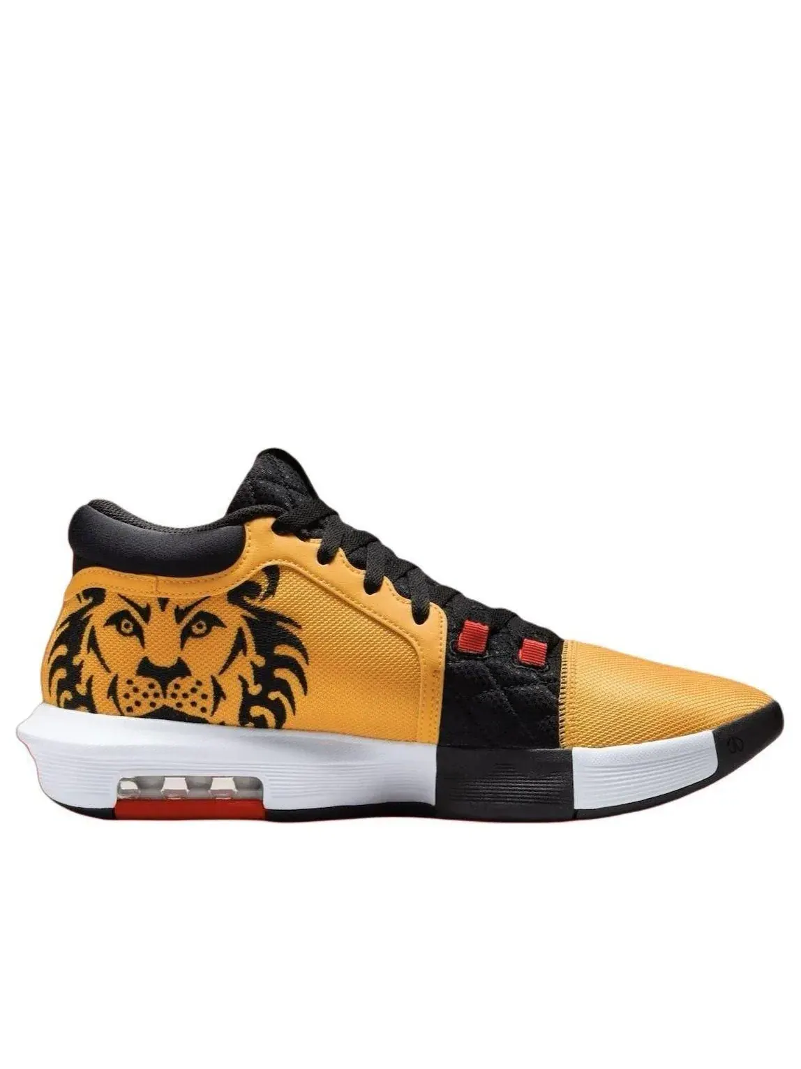 Кроссовки Nike LeBron Witness 8 'Bruce Lee' — изображение 2 из 5, желтый