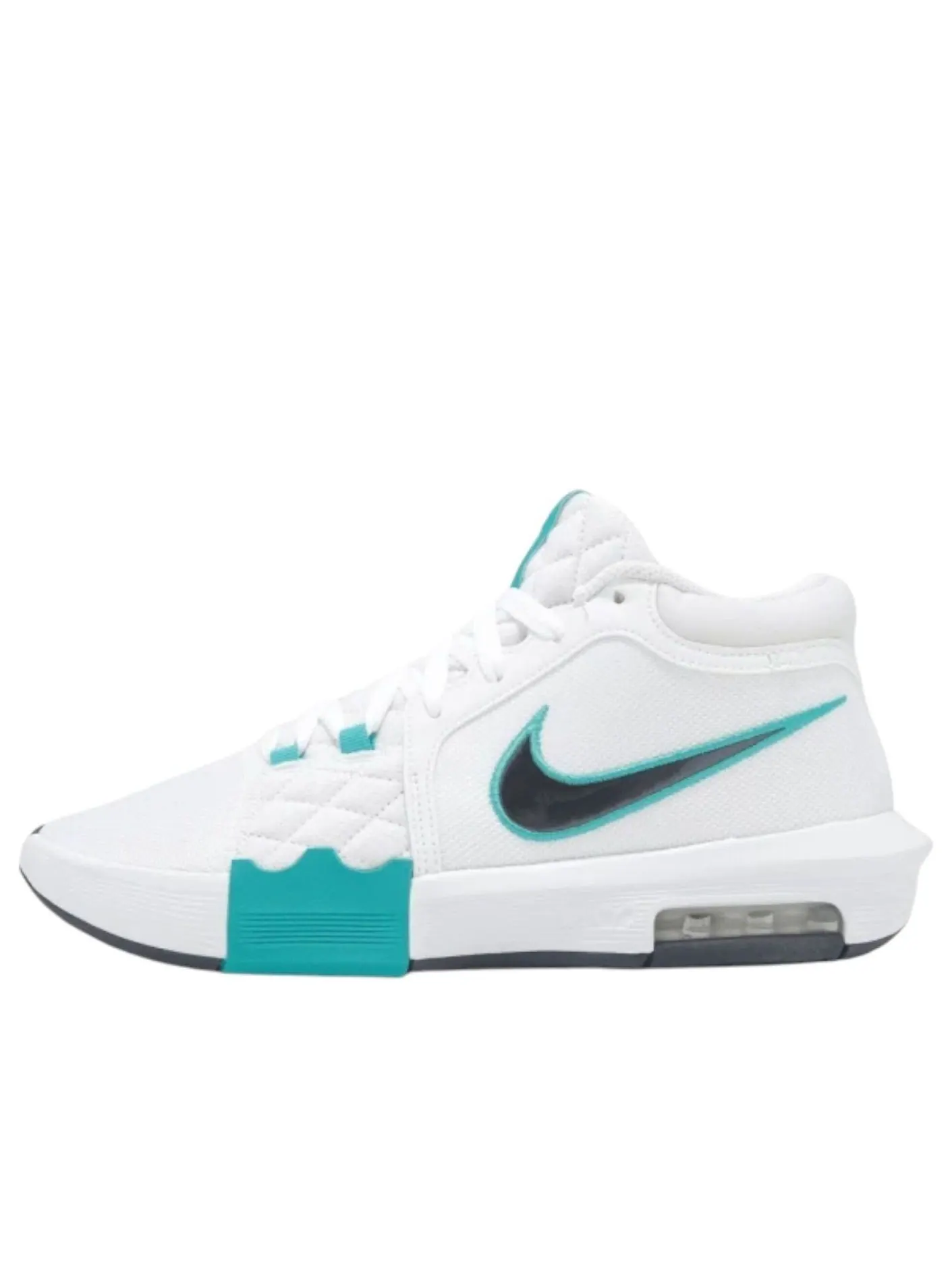 Кроссовки Nike LeBron Witness 8 EP 'White Green' — изображение 1 из 5, белый