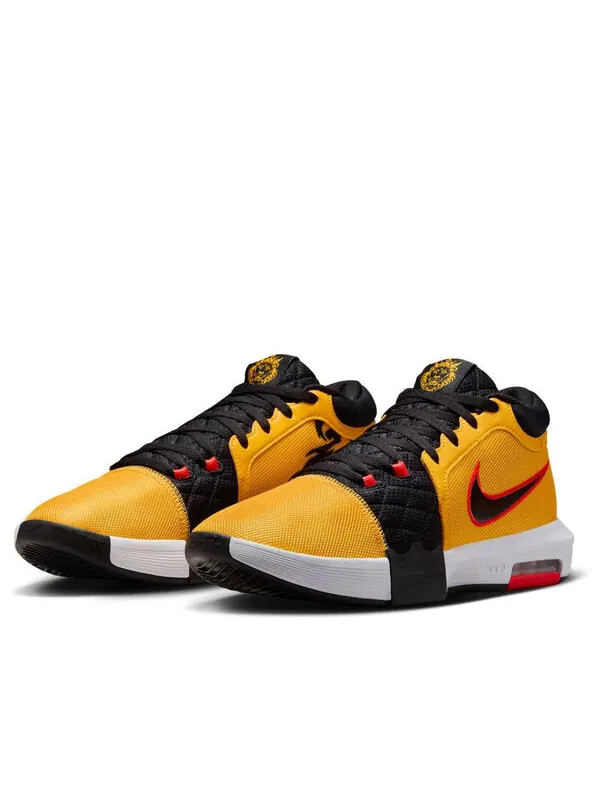 Кроссовки lebron witness 8 ep 'university gold black white' Nike — изображение 3 из 4