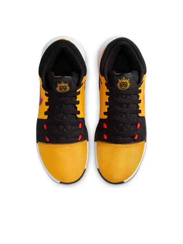 Кроссовки lebron witness 8 ep 'university gold black white' Nike — изображение 4 из 4