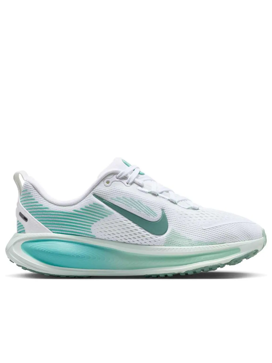 Кроссовки (GS) Nike Air Zoom Vomero 18 'White Bleached Turquoise' — изображение 2 из 6, белый