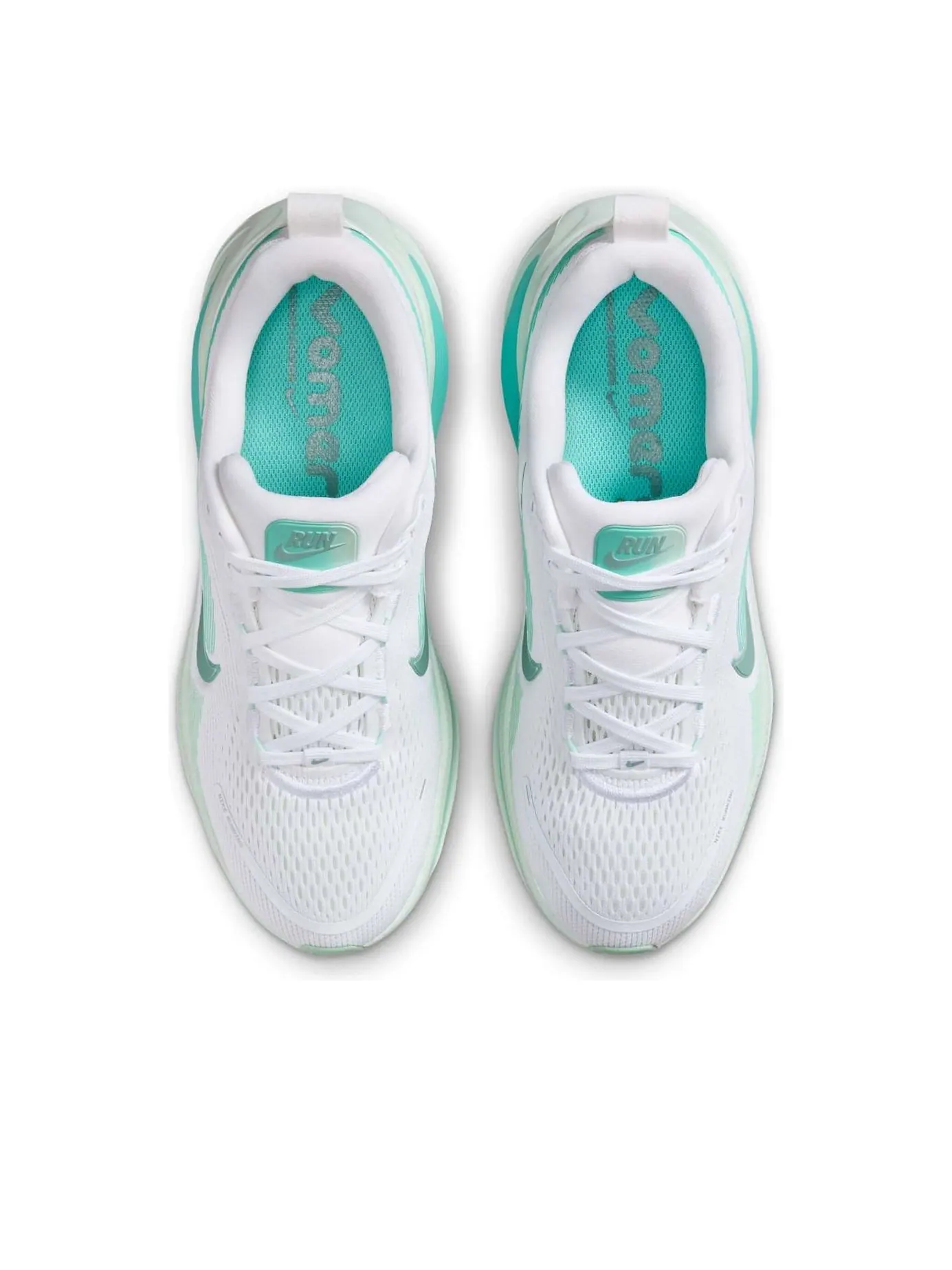 Кроссовки (GS) Nike Air Zoom Vomero 18 'White Bleached Turquoise' — изображение 4 из 6, белый