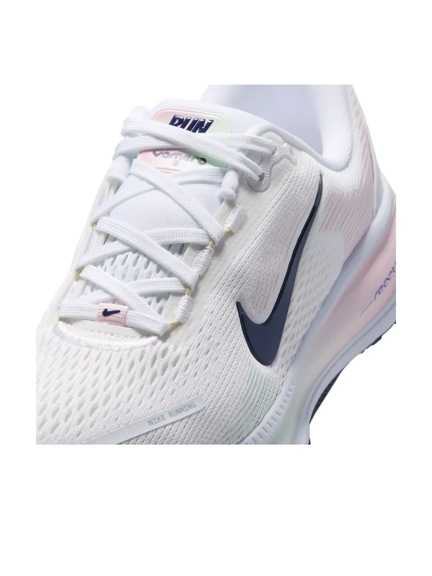 Кроссовки Nike Air Zoom Vomero 18 'White Barely Green Navy' HQ2157-112 — изображение 6 из 7, белый