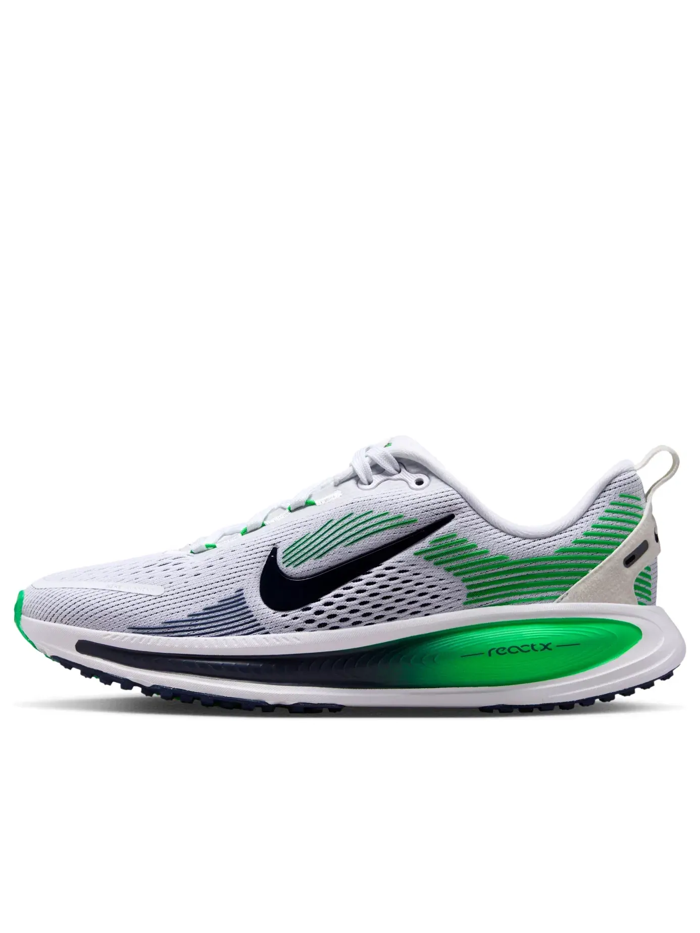 Детские кроссовки для бега с шнуровкой Nike Air Zoom Vomero 18 — изображение 1 из 7, белый