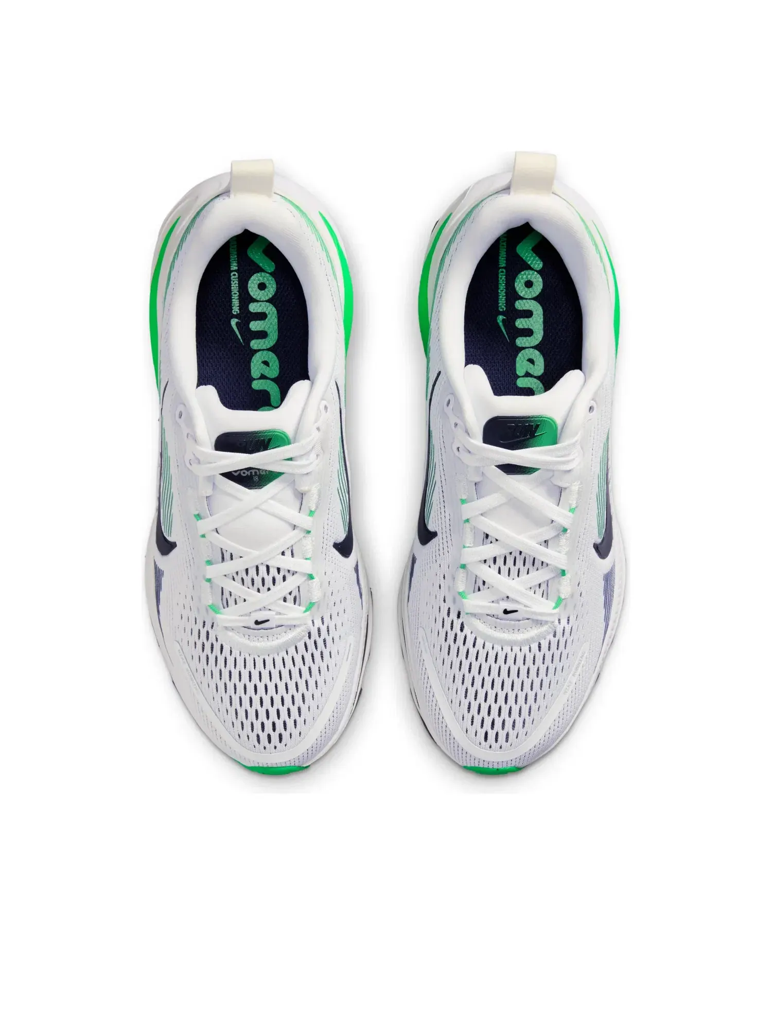 Детские кроссовки для бега с шнуровкой Nike Air Zoom Vomero 18 — изображение 3 из 7, белый