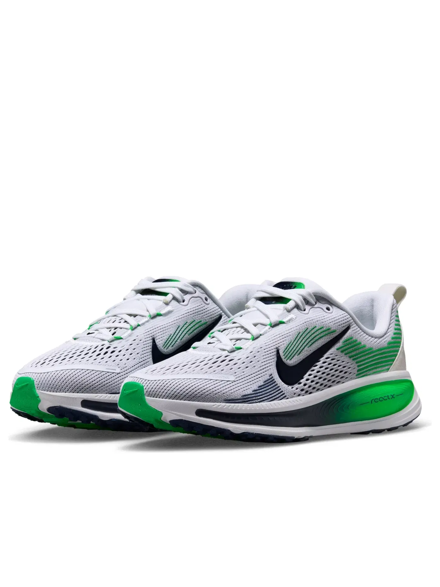 Детские кроссовки для бега с шнуровкой Nike Air Zoom Vomero 18 — изображение 5 из 7, белый