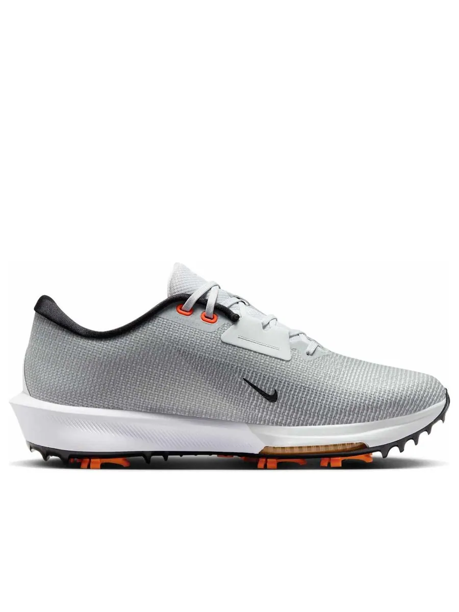 Кроссовки Nike Infinity Tour 2 'Pure Platinum Safety Orange' — изображение 2 из 6, серый