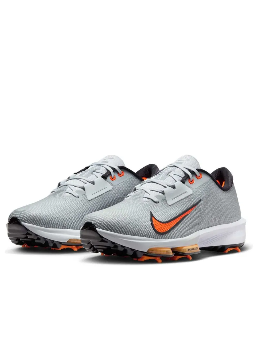 Кроссовки Nike Infinity Tour 2 'Pure Platinum Safety Orange' — изображение 3 из 6, серый