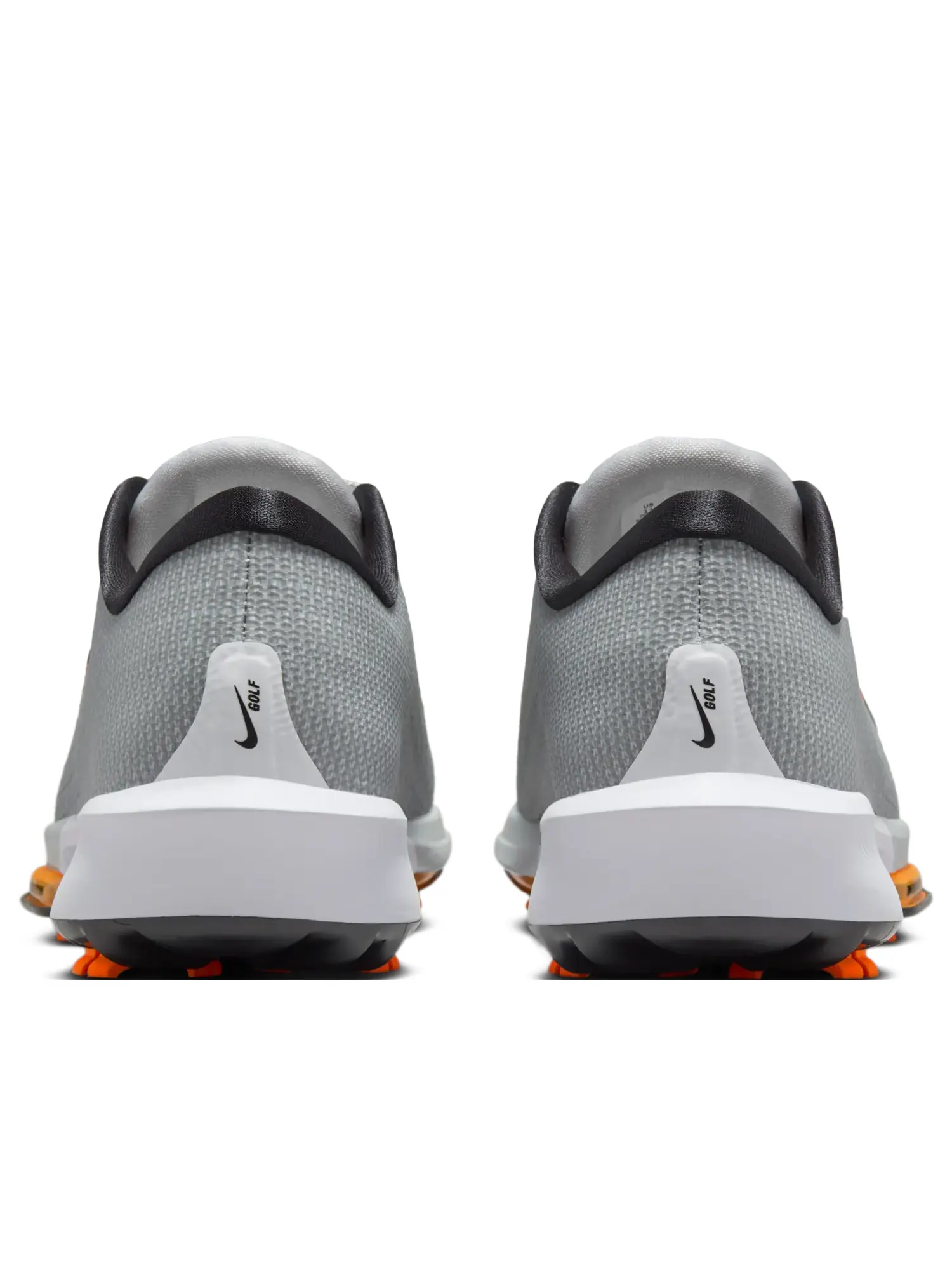 Кроссовки Nike Infinity Tour BOA 2 Wide 'Pure Platinum White Safety Orange' — изображение 3 из 6, серый