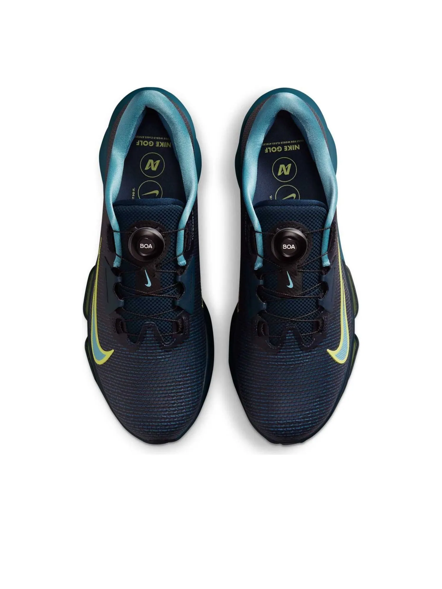 Кроссовки Nike Air Zoom Infinity Tour BOA 2 Golf Wide 'Armory Navy' — изображение 2 из 6, темно-синий