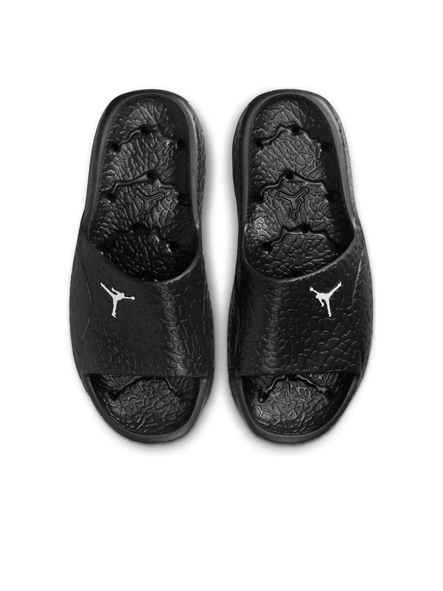 Мужские тапочки-слайды с синтетической кожей Jordan Franchise Slides — изображение 3 из 6, черный