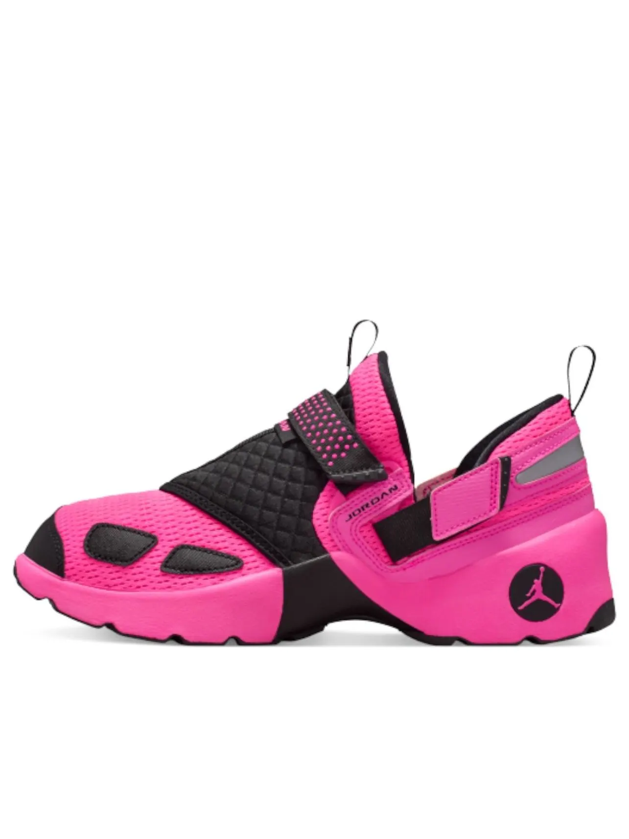 Кроссовки (WMNS) Air Jordan Trunner LX 'Pink Blast Black' — изображение 1 из 5, розовый