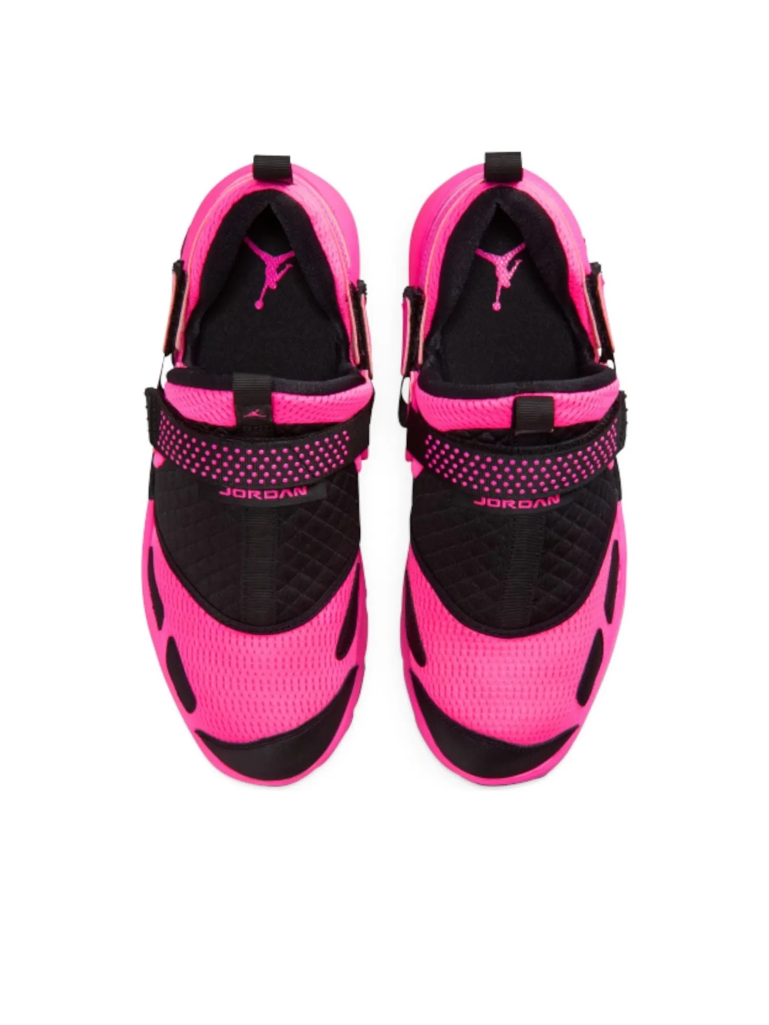 Кроссовки (WMNS) Air Jordan Trunner LX 'Pink Blast Black' — изображение 3 из 5, розовый