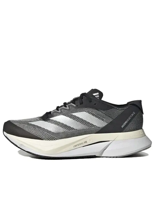 Кроссовки adizero boston 12 Adidas — изображение 1 из 4, черный/белый