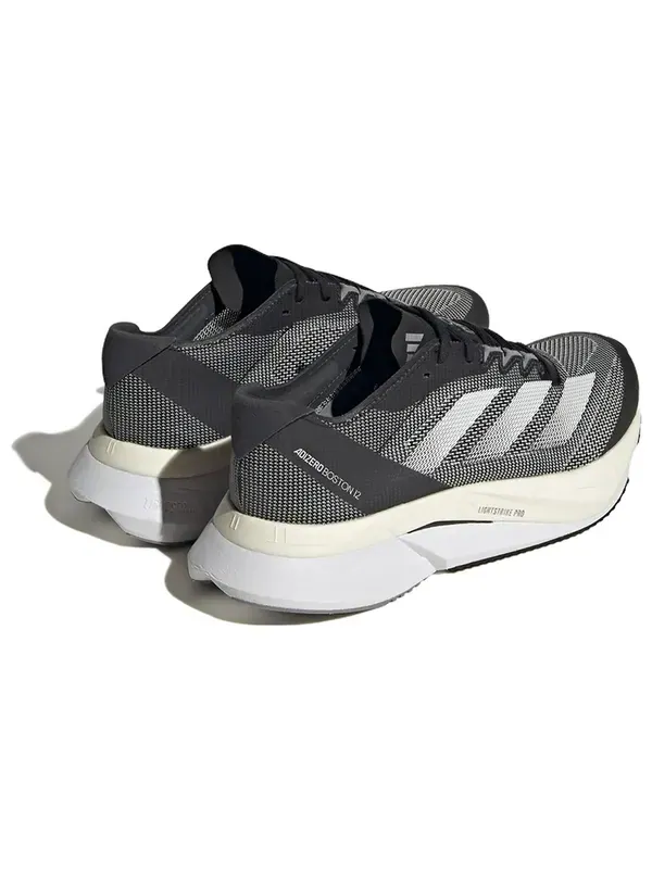 Кроссовки adizero boston 12 Adidas — изображение 4 из 4, черный/белый