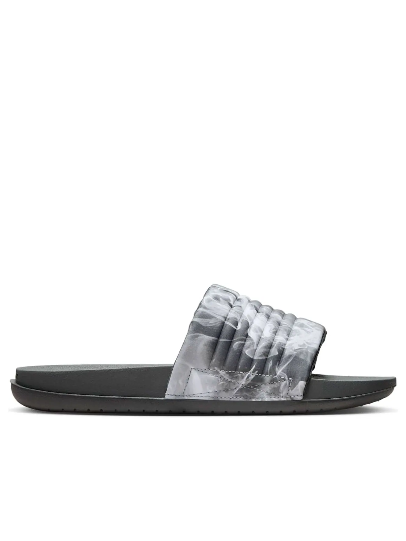 Шлепанцы Nike Offcourt Adjust Slides 'Dark Grey' — изображение 2 из 5, темный серый/серый