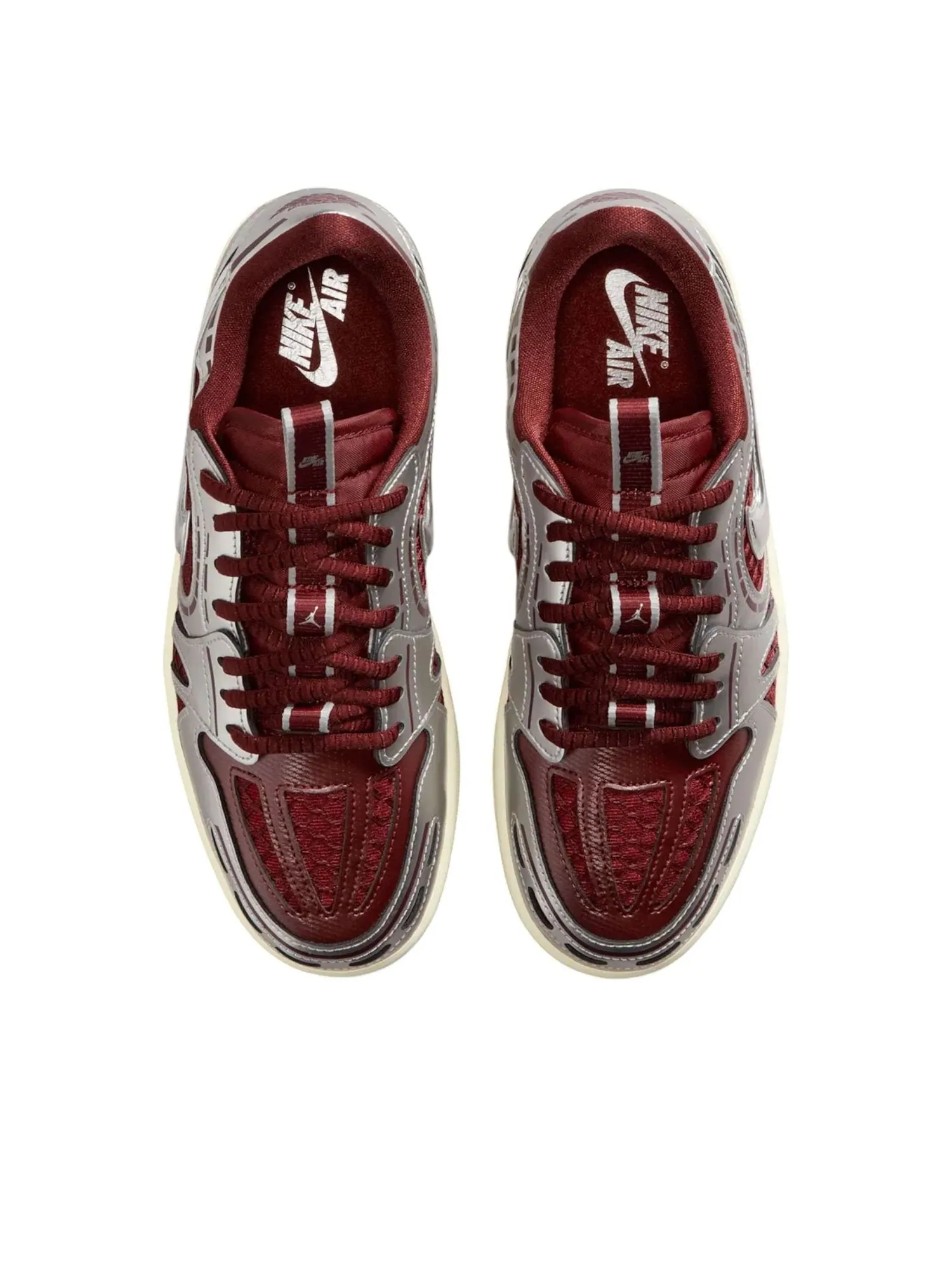 Кроссовки (WMNS) Air Jordan 1 Method Of Make v3 'Dark Team Red' — изображение 3 из 6, красный