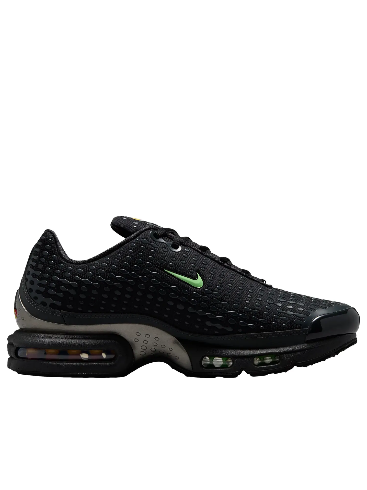 Мужские кроссовки с шнуровкой и сетчатым верхом Air Max Plus Nike — изображение 2 из 7, черный