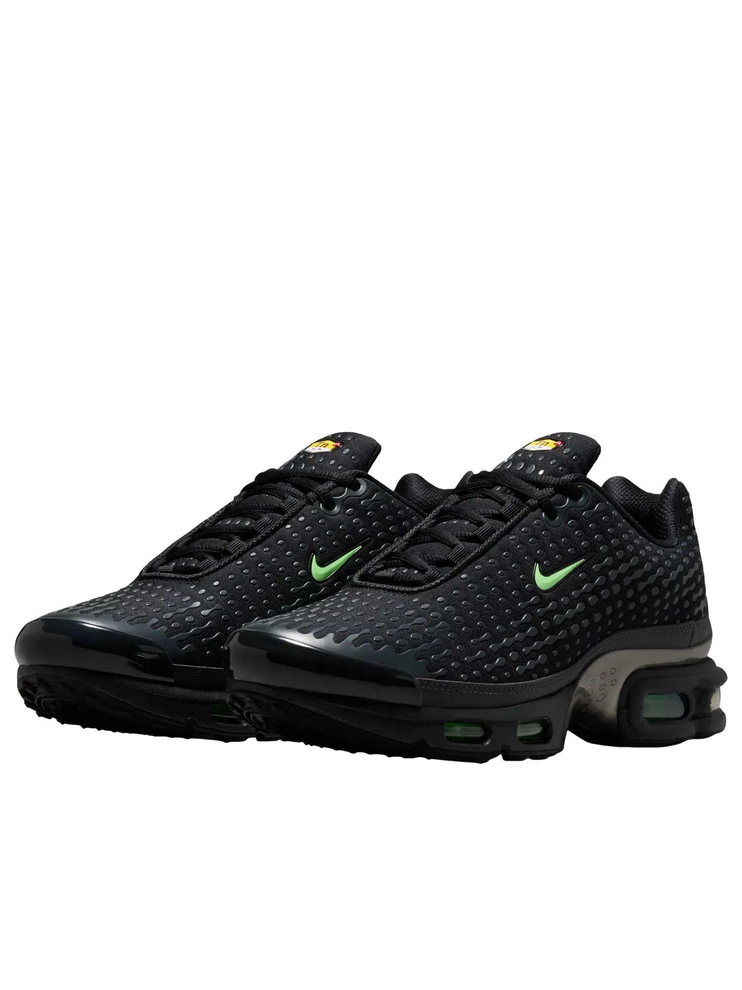Мужские кроссовки с шнуровкой и сетчатым верхом Air Max Plus Nike — изображение 5 из 7, черный