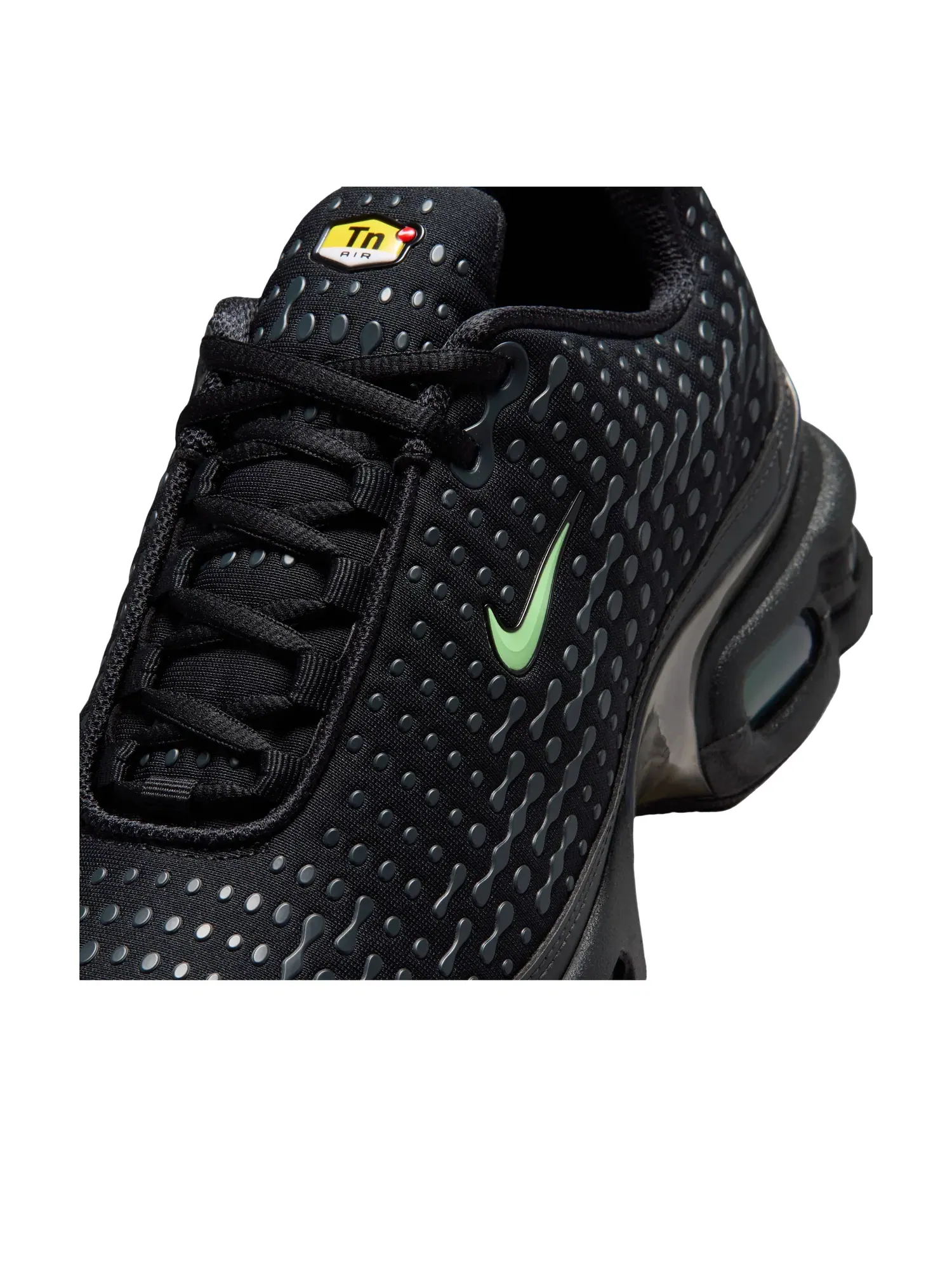 Мужские кроссовки с шнуровкой и сетчатым верхом Air Max Plus Nike — изображение 6 из 7, черный